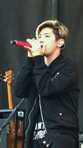 Takahiro Moriuchi, lead singer of the Japanese rock band One OK Rock.