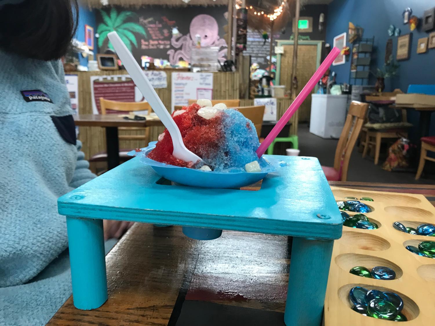 Kona Snow offers a varitety of ice flavors and toppings.
