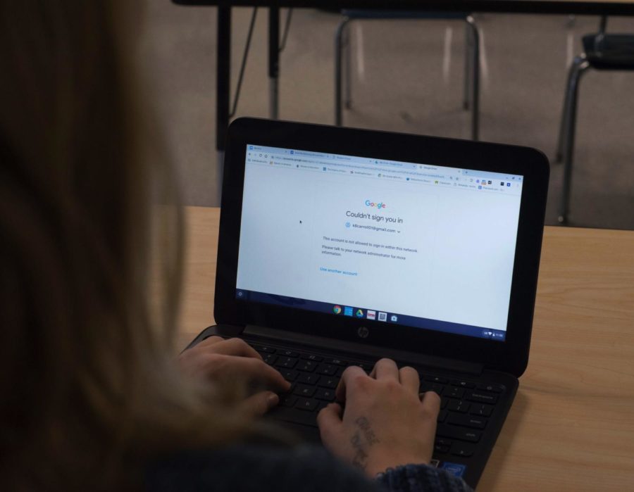 Students are no longer able to access their personal Gmail accounts on the CMS network.