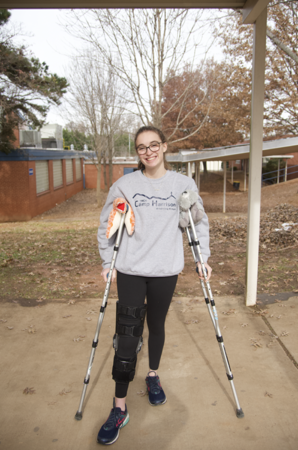 Shober tore her ACL after one of her soccer games. She is currently recovering but has stayed positive throughout it all.