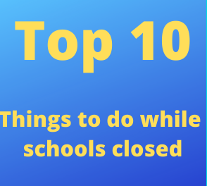 10 things to do at home while out of school