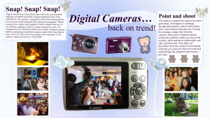 Digital Cameras; Back on trend