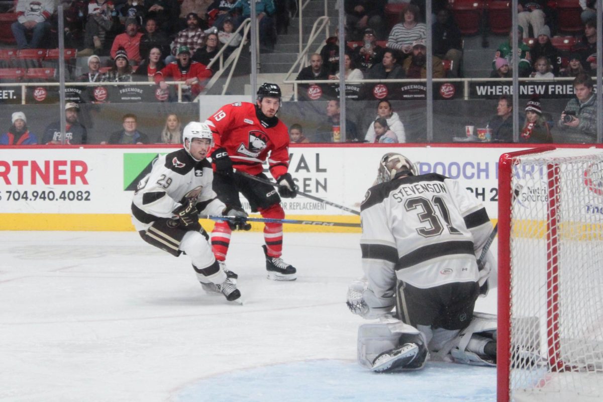 Slap-Shot into Checkers Hockey