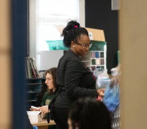 Art teacher Tina Vincent sculpts colorful career
